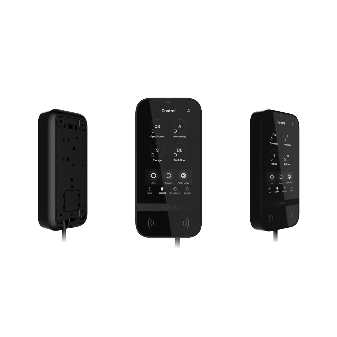 AX FIBRA KEYPAD TOUCHSCREEN black - tipkovnica - slika 2