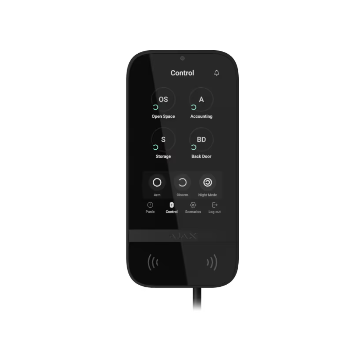 AX FIBRA KEYPAD TOUCHSCREEN black - tipkovnica