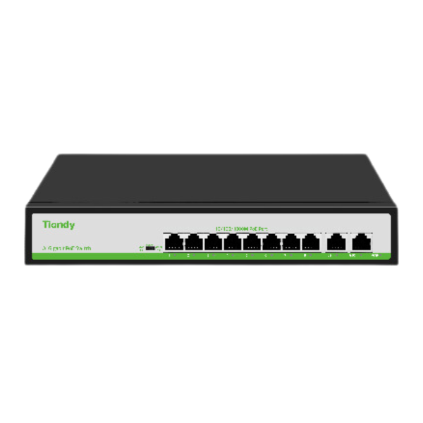 TC-P3S010 Spec:G/0820/AT/110 – 10 port mrežno stikalo 8 PoE